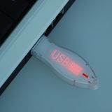 USB flash disk s LED světlem.