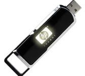 USB flash disk s prosvíceným logem